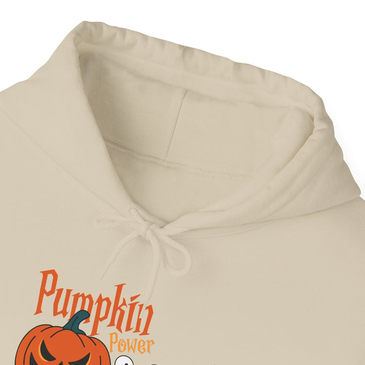 Halloween Pumpkin Sweatshirt, Spooky Fall Apparel, Cozy Hoodie, Unisex Halloween Clothing, Perfect Gift for Halloween Printify