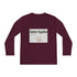 Thanksgiving Youth Long Sleeve Tee, Gather Together Shirt, Kids Long Sleeve Shirt, Family Celebration Apparel, Holiday Gift Printify