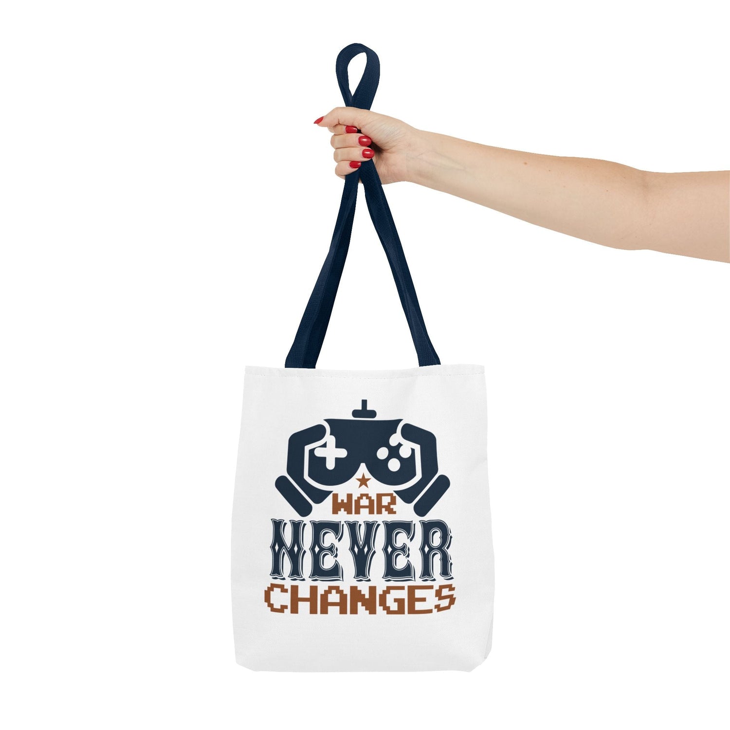 Gamer Tote Bag - War Never Changes, Video Game Bag, Gift for Gamers, Gaming Merchandise, Eco-Friendly Canvas Bag Printify