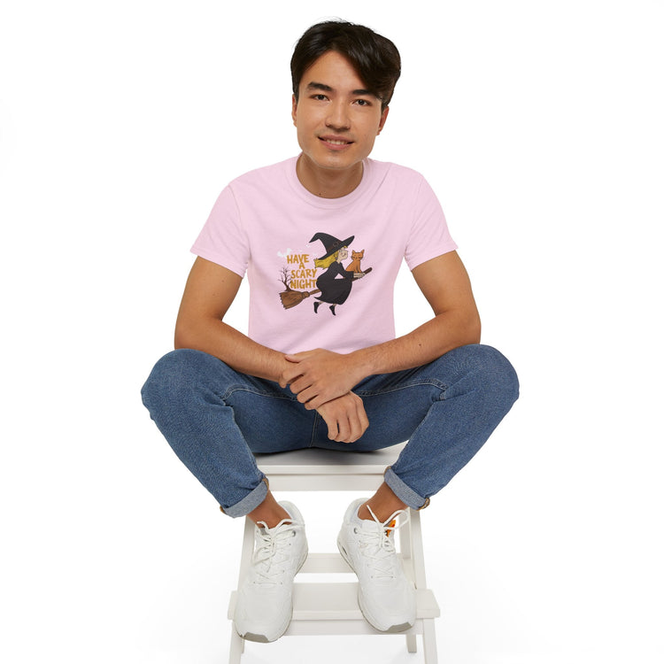 Halloween Witch T-Shirt, Funny Tee, Spooky Apparel, Costume Party Shirt, Fall Fashion, Trick or Treat Printify