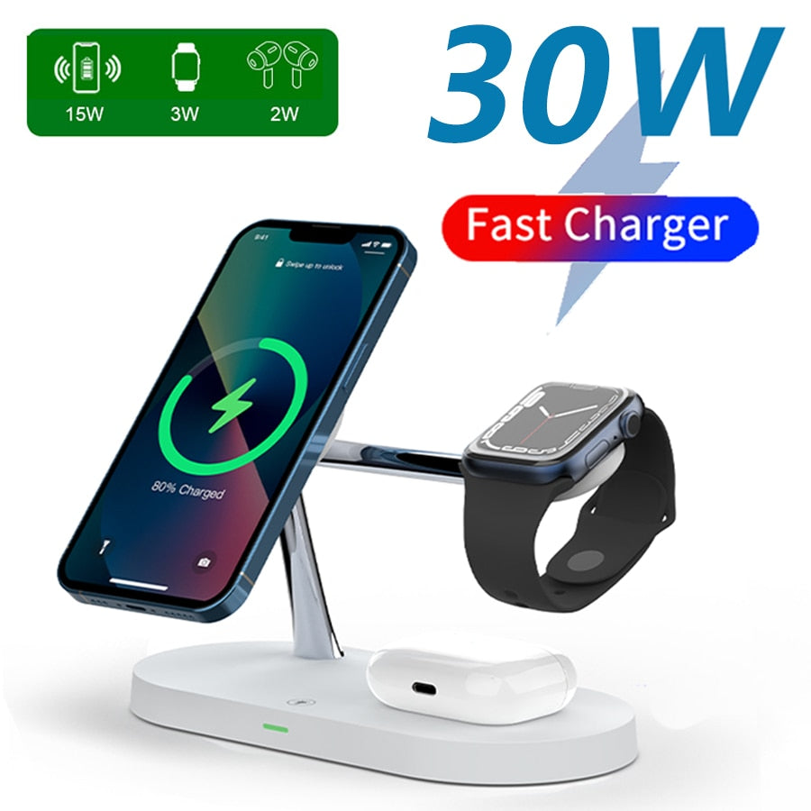 3-in-1 Wireless Magsafe Charger Stand My Store