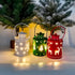 Christmas Candle Lights LED Small Lanterns Wind Lights Electronic Candles Nordic Style Creative Holiday Decoration Decorations My Store