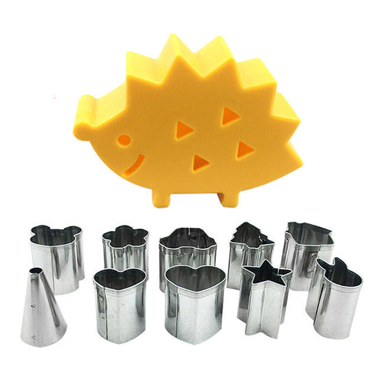 Mini Stainless Steel Fruit Mold Cartoon Animal Cookie Cutter My Store