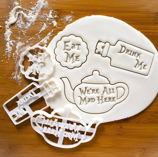 Handmade Alice in Wonderland Cookie Cutter