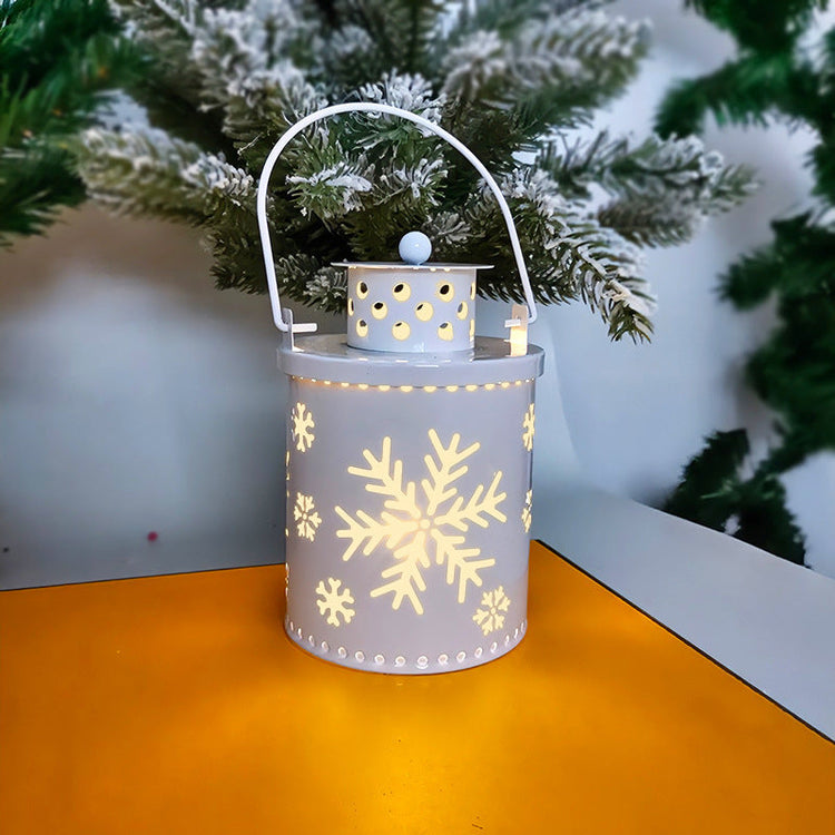 Christmas Candle Lights LED Small Lanterns Wind Lights Electronic Candles Nordic Style Creative Holiday Decoration Decorations My Store
